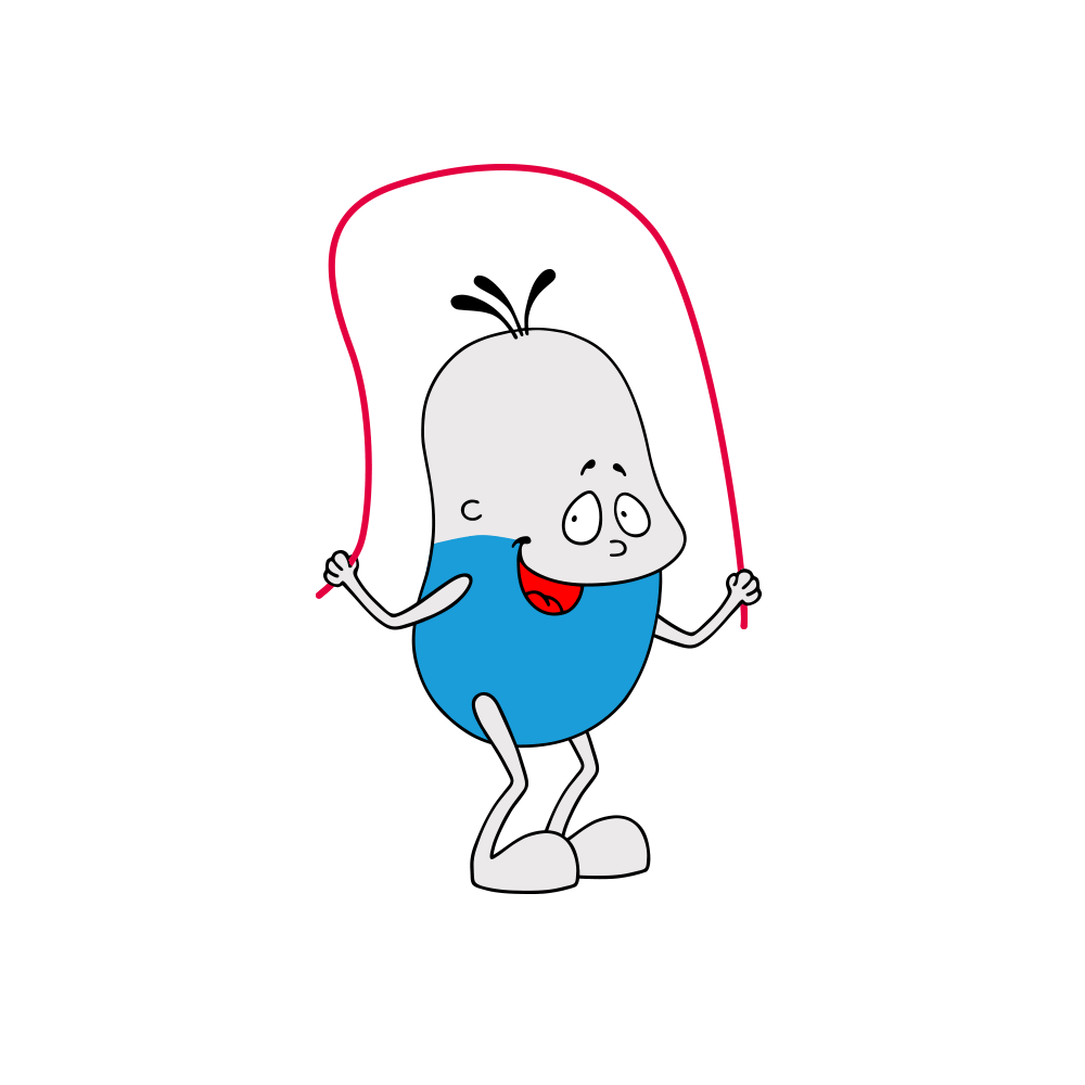 Paul ist auf dem Sprung