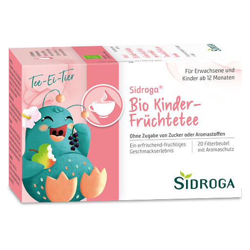 SIDROGA Bio Kinder-Früchtetee Filterbeutel