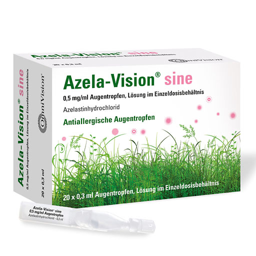 AZELA-Vision sine 0,5 mg/ml Augentr.i.Einzeldosis.