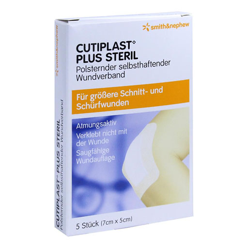 CUTIPLAST Plus steril 5x7 cm Verband