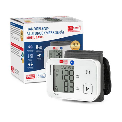 APONORM Blutdruckmessgerät Mobil Basis Handgelenk