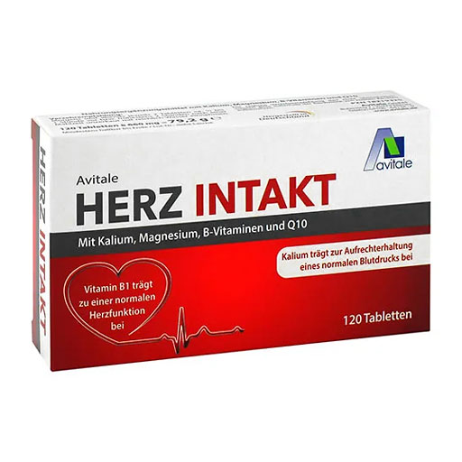 HERZ INTAKT mit Kalium+Magnesium+B-Vitaminen Tabl.